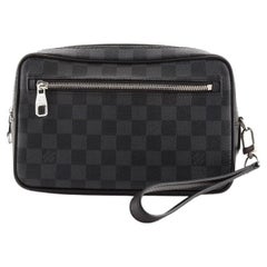 Pochette Kasai Damier Graphite Canvas - Men - Small Leather Goods