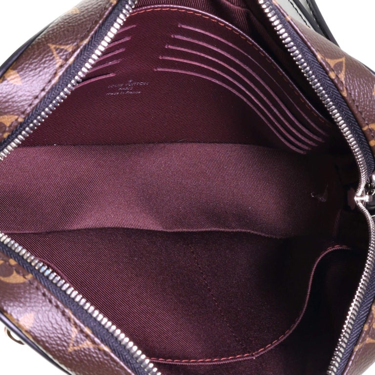 Louis Vuitton M42838 Monogram Canvas Pochette Kasai Macassar Clutch Bag (  SR4126)
