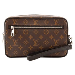 Louis Vuitton Kasai Clutch Macassar Monogram Canvas