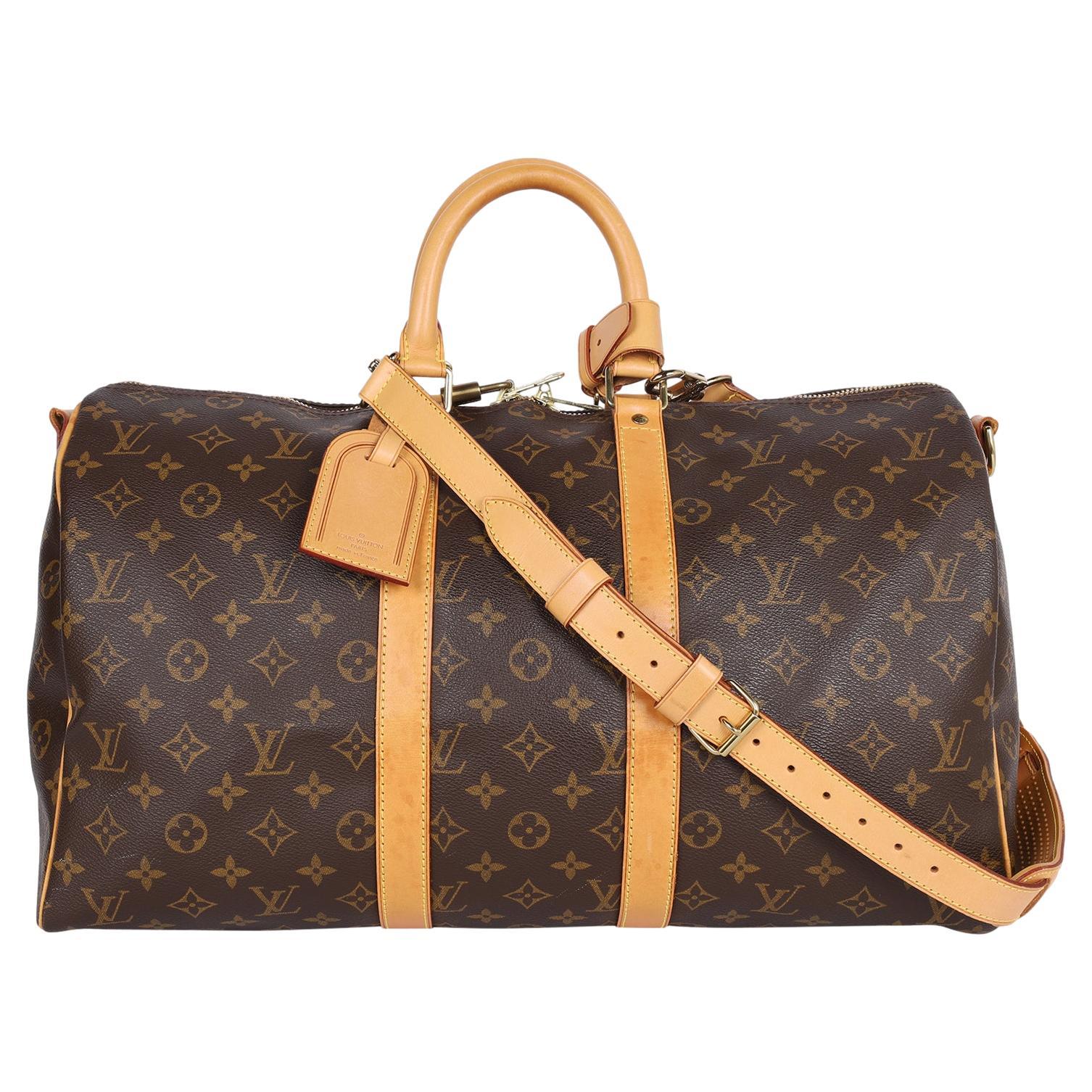 LOUIS VUITTON Sac de voyage Keepall 45 Bandouliere