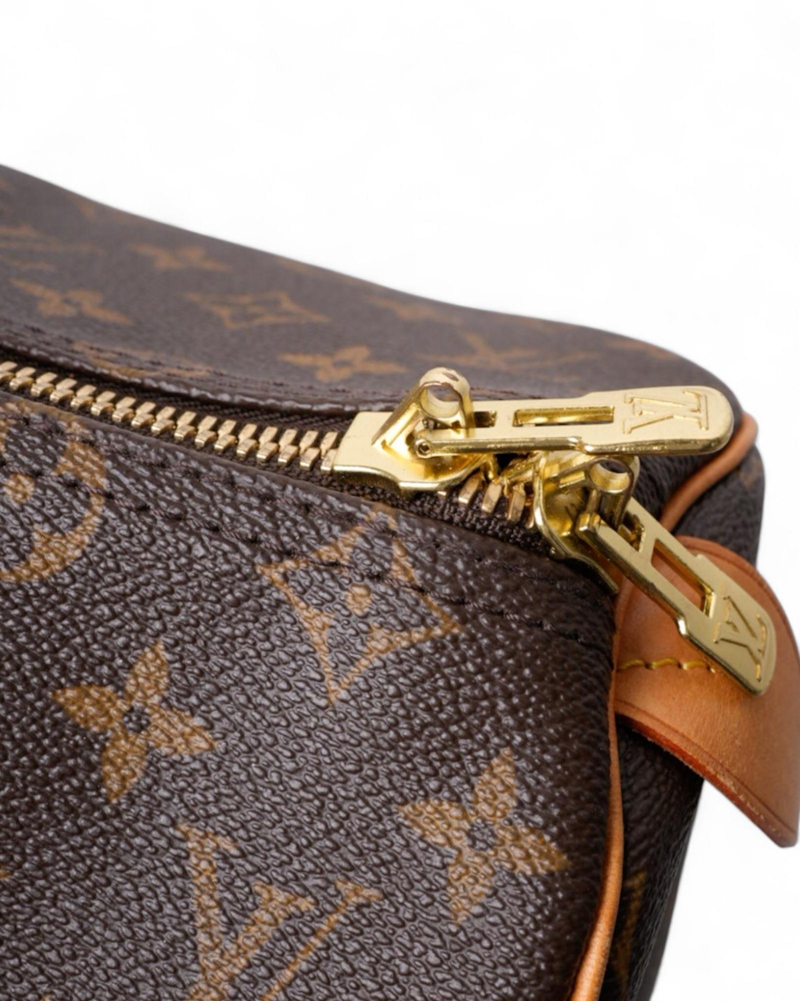 Brown Louis Vuitton Keepall 45 Monogram