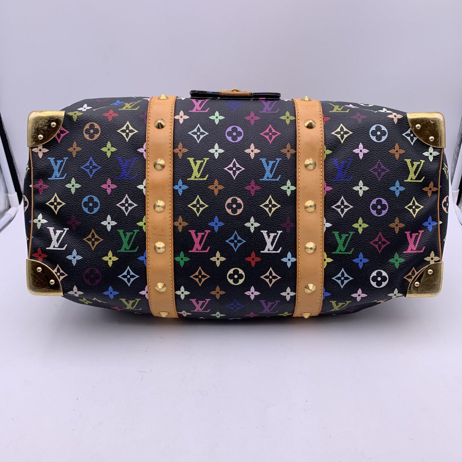 Louis Vuitton Keepall 45 Takashi Murakami Multicolor Travel Bag M92640 1