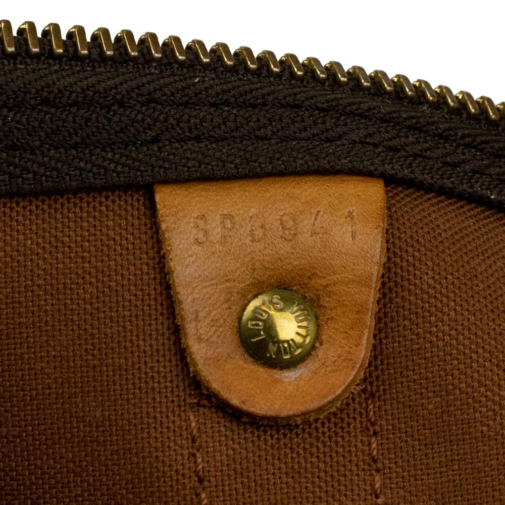 louis vuitton keepall date code