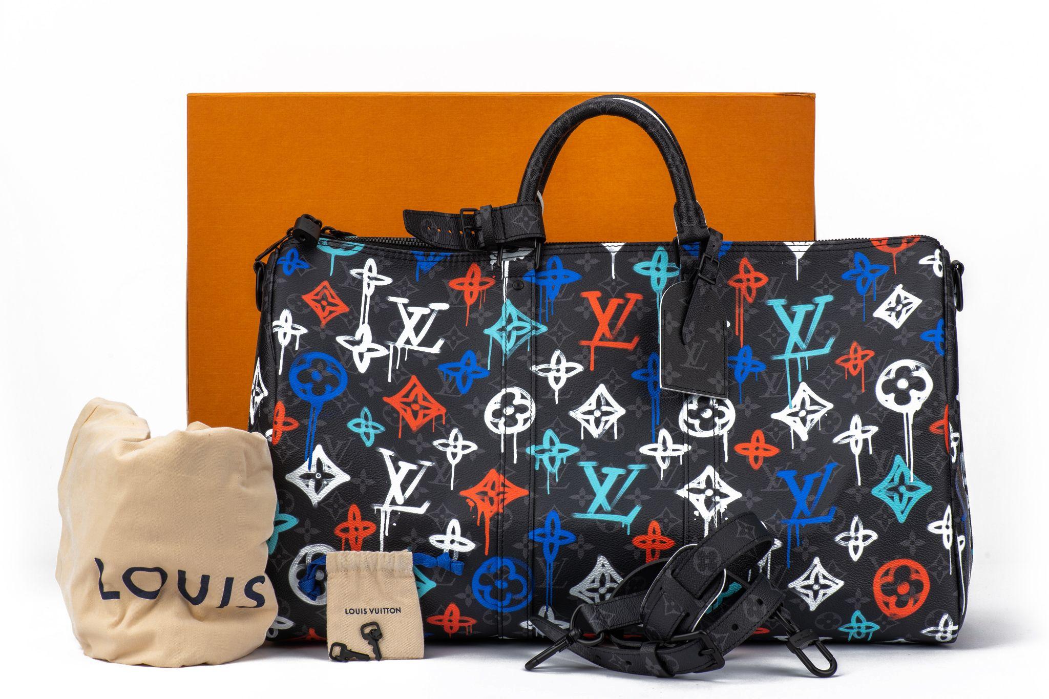 Louis Vuitton Keepall 50 2WAY New in Original Box For Sale 5