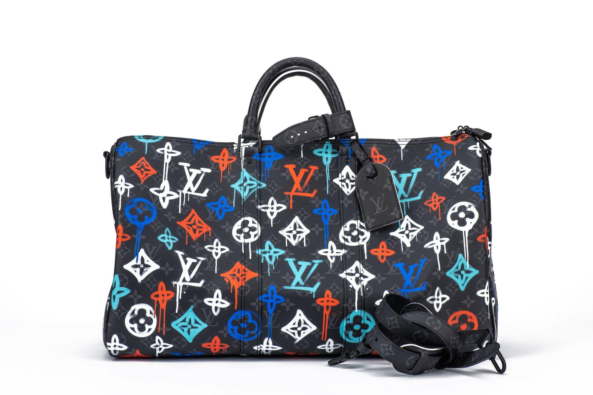 Louis Vuitton Keepall 50 2WAY New in Original Box For Sale 10