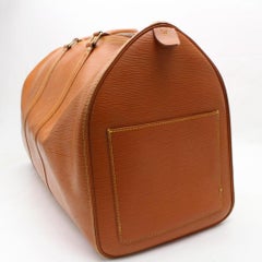 Louis Vuitton Keepall 50 866638 Brown Epi Leather Weekend/Travel Bag