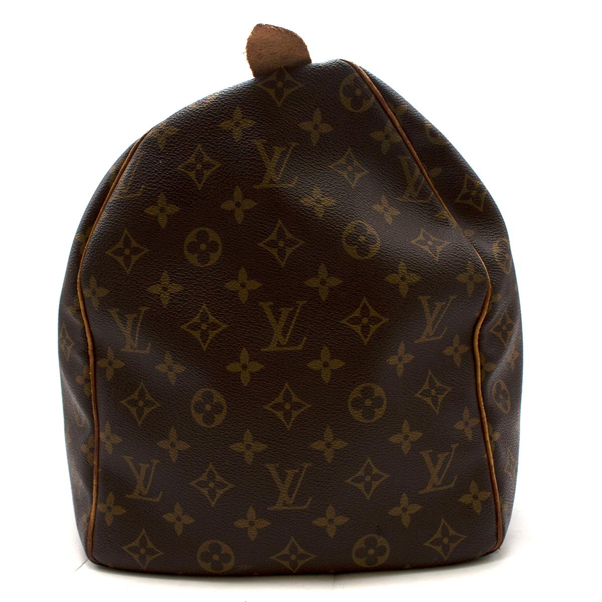 Black Louis Vuitton Keepall 50 Bandouliere bag