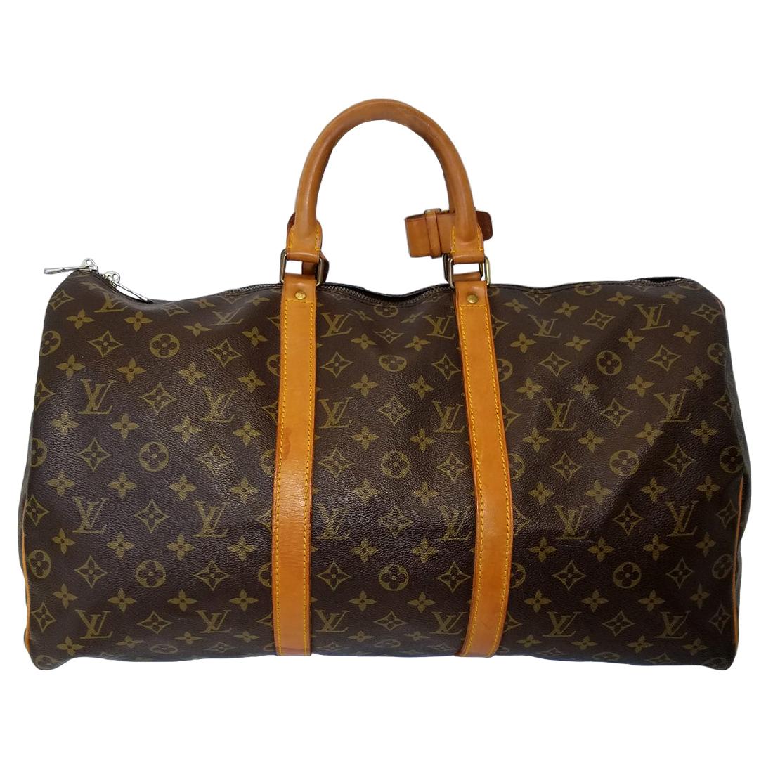 monogram duffle bag