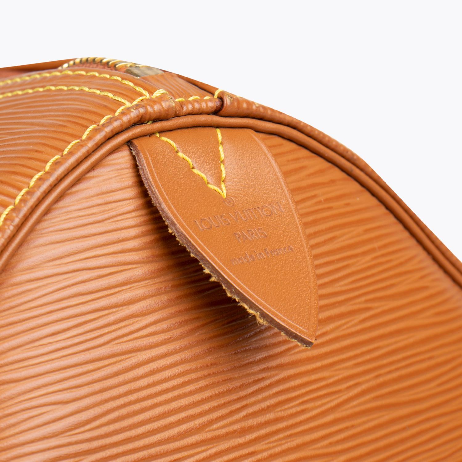 Louis Vuitton Keepall 50 Epi Bag For Sale 3