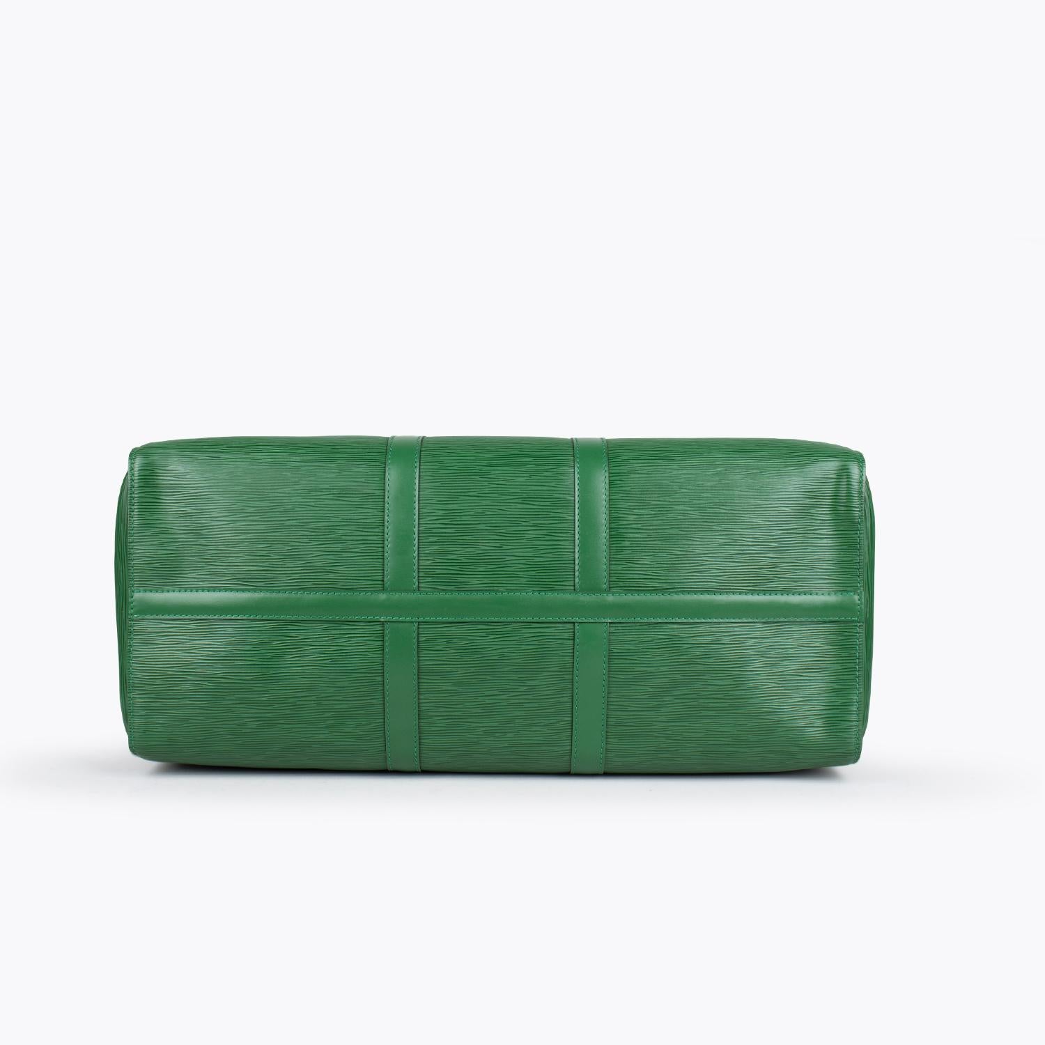 Louis Vuitton Keepall 50 EPI Weekend Bag For Sale 1