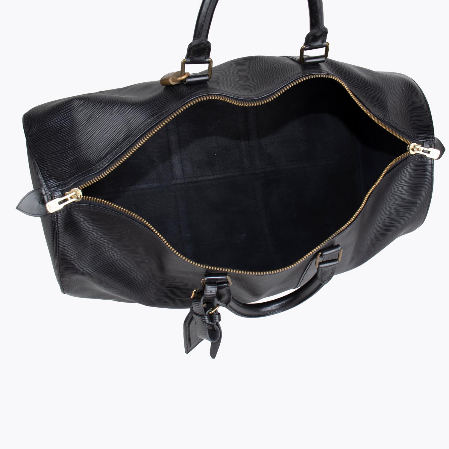 Louis Vuitton Keepall 50 Epi Weekend Bag For Sale 3