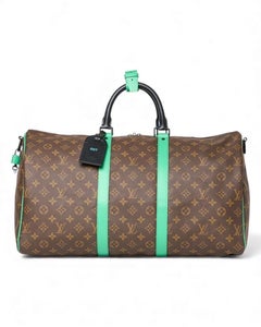 Louis Vuitton Keepall 50 Green Monogram