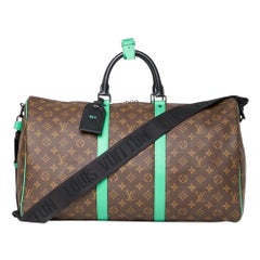 Louis Vuitton Keepall 50 Green Monogram