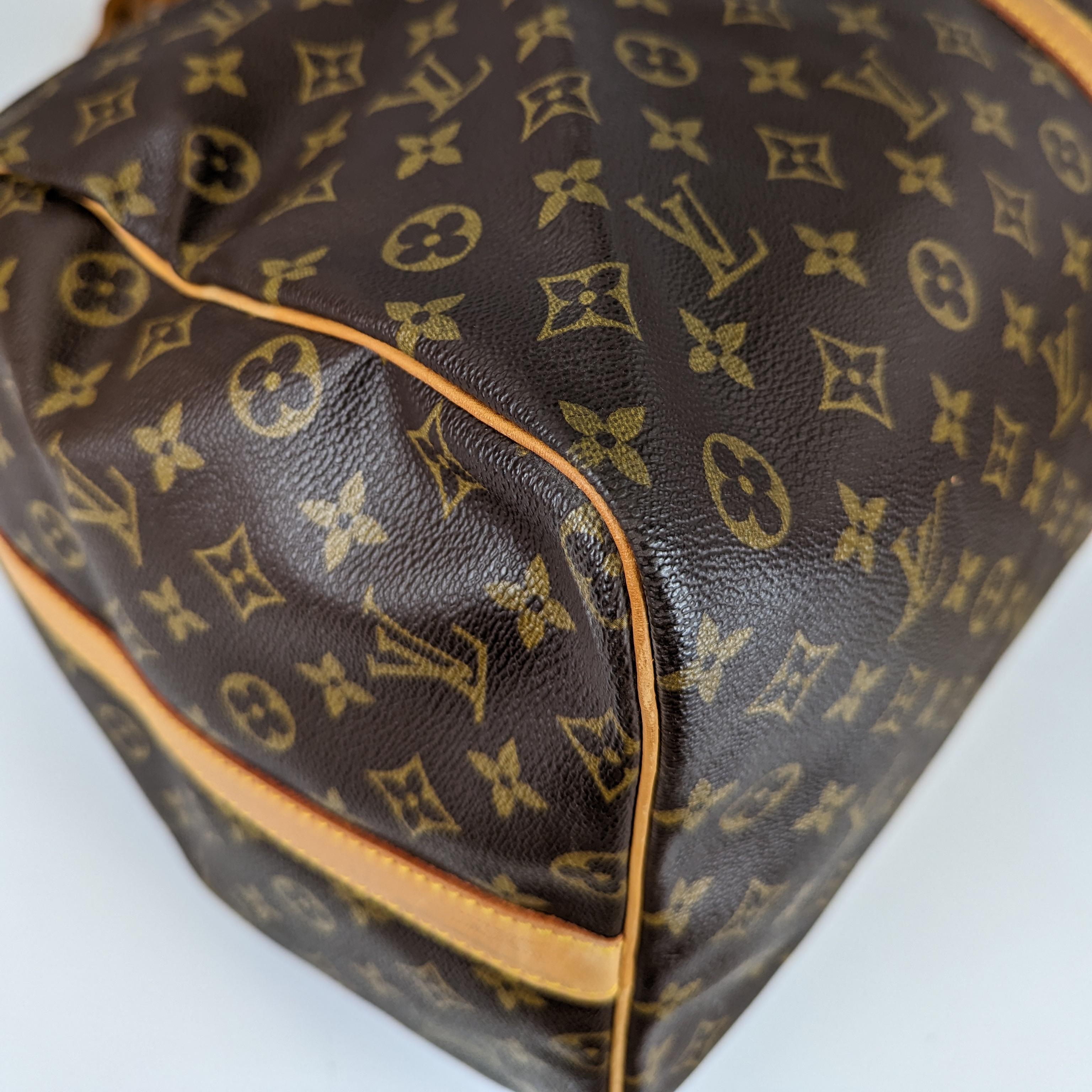 Louis Vuitton Keepall 50 leather  bag For Sale 14