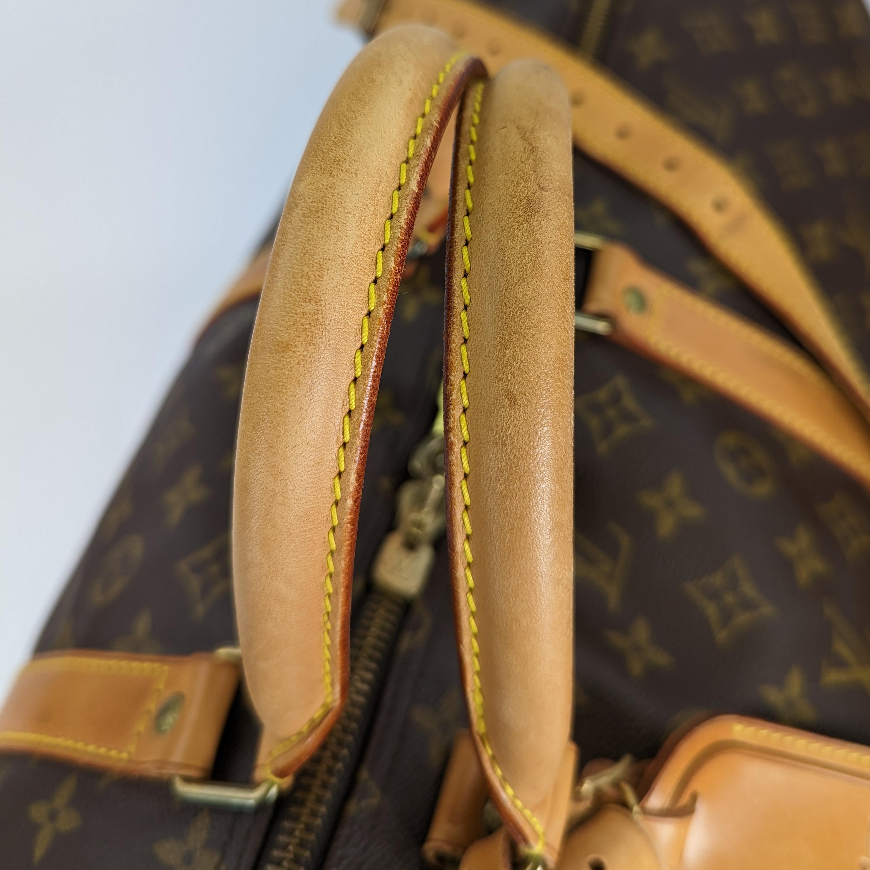 Louis Vuitton Keepall 50 leather  bag For Sale 5