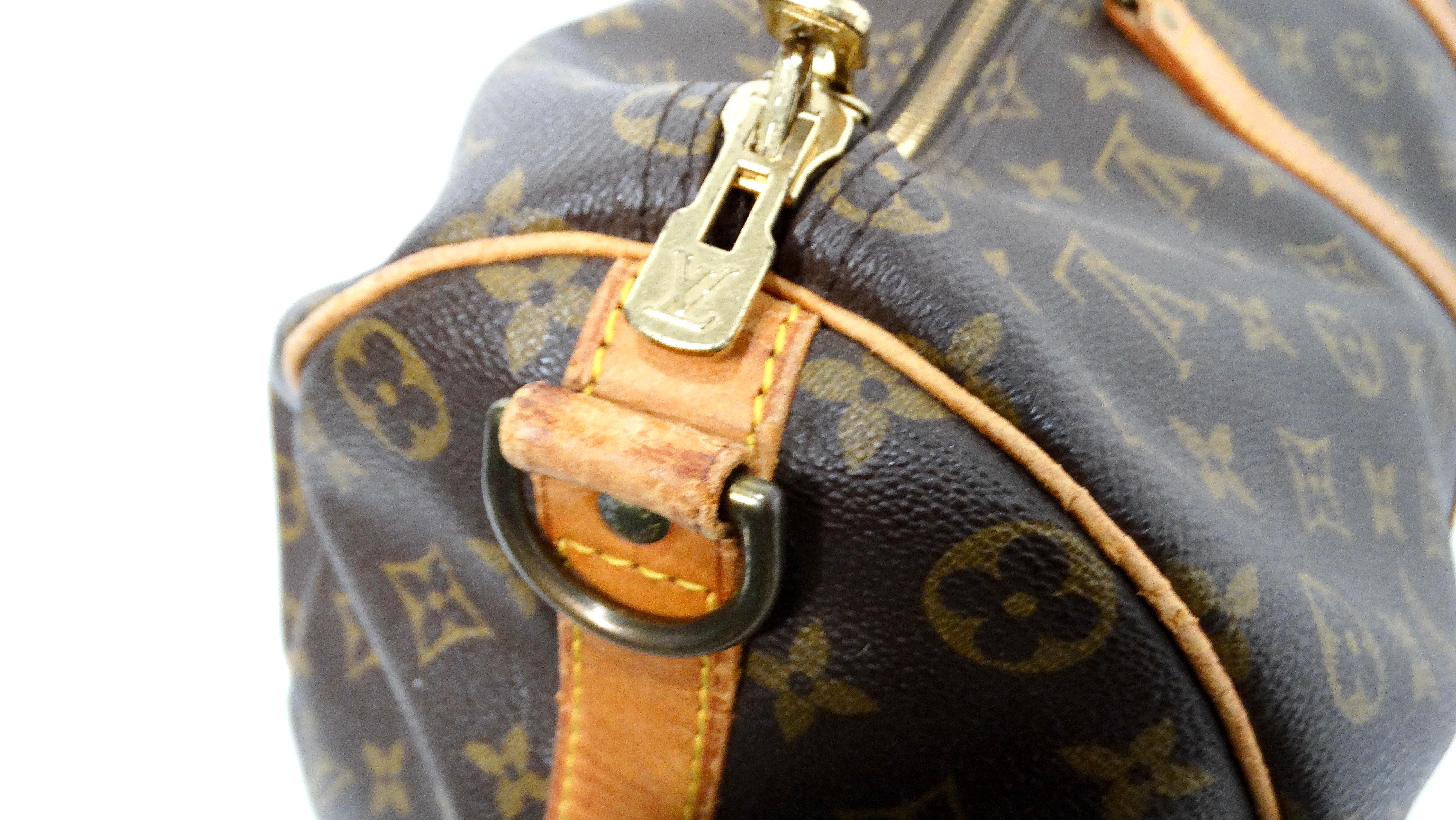 Louis Vuitton Keepall 50 Monogram Coated Canvas Duffel Bag en venta 1