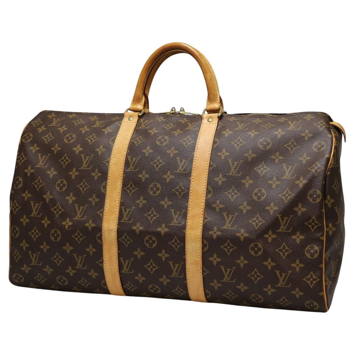 Louis Vuitton Keepall 50 Monogram For Sale
