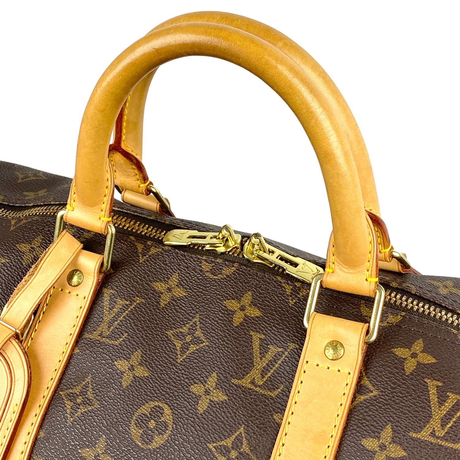 Louis Vuitton Keepall 50 Monogram Weekend Bag For Sale 2