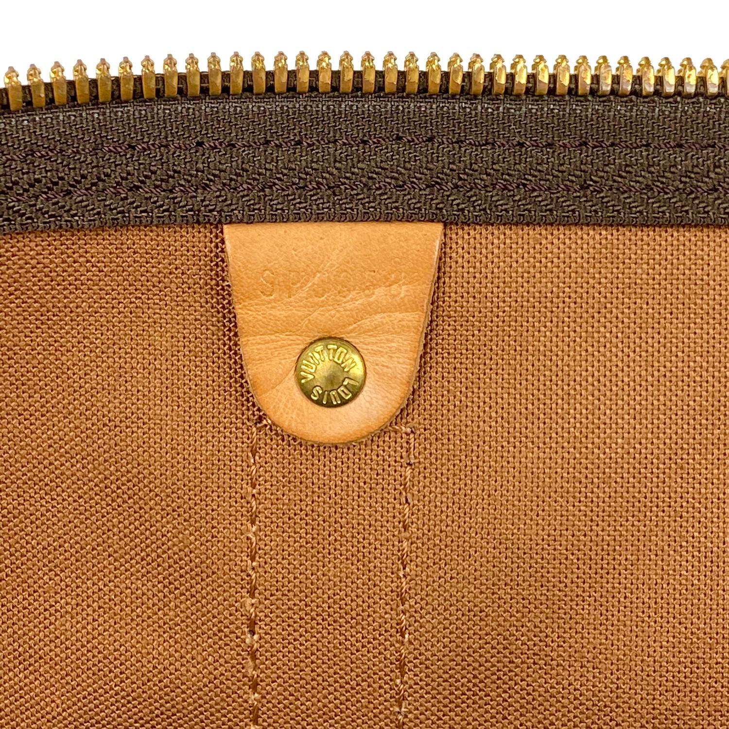 Louis Vuitton Keepall 50 Monogram Weekend Bag For Sale 3