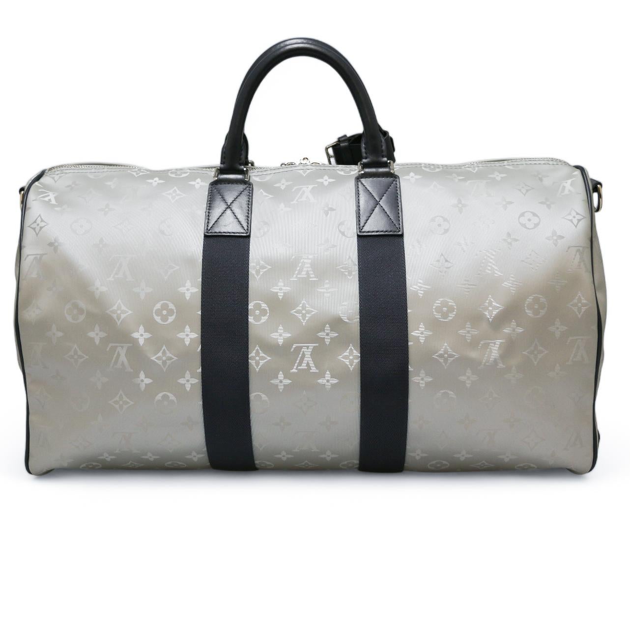 Louis Vuitton Keepall 50 Satellite In Excellent Condition For Sale In Paris, FR