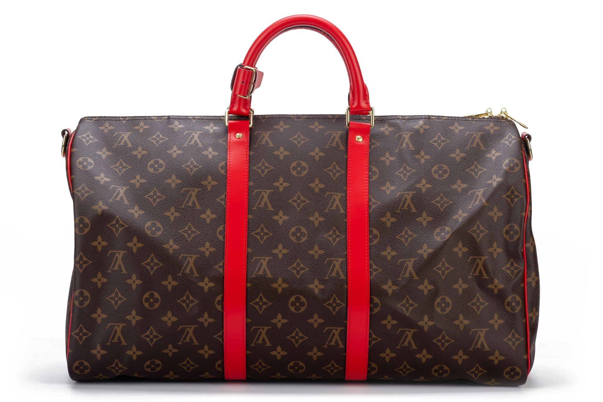 Louis Vuitton Keepall 50 Sommerausgabe im Zustand „Neu“ in West Hollywood, CA