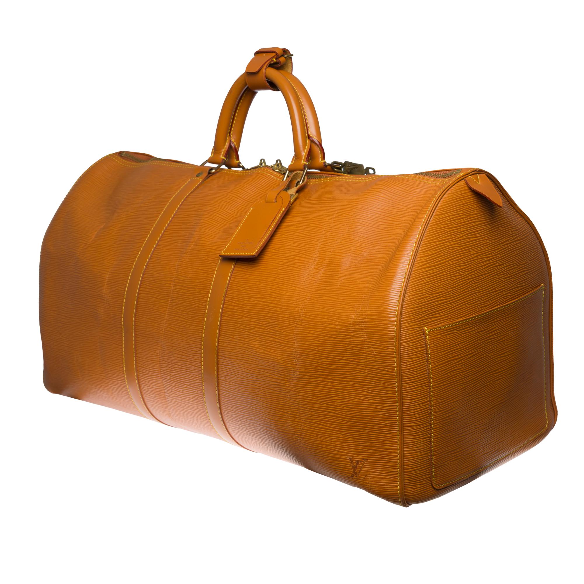 louis vuitton keepall cognac