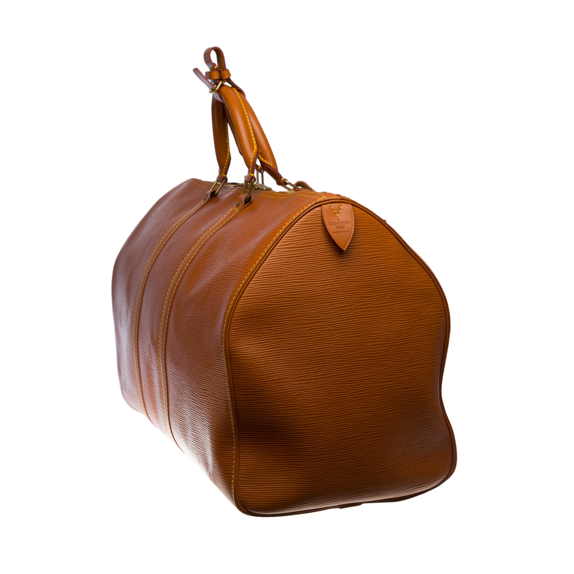 louis vuitton keepall cognac