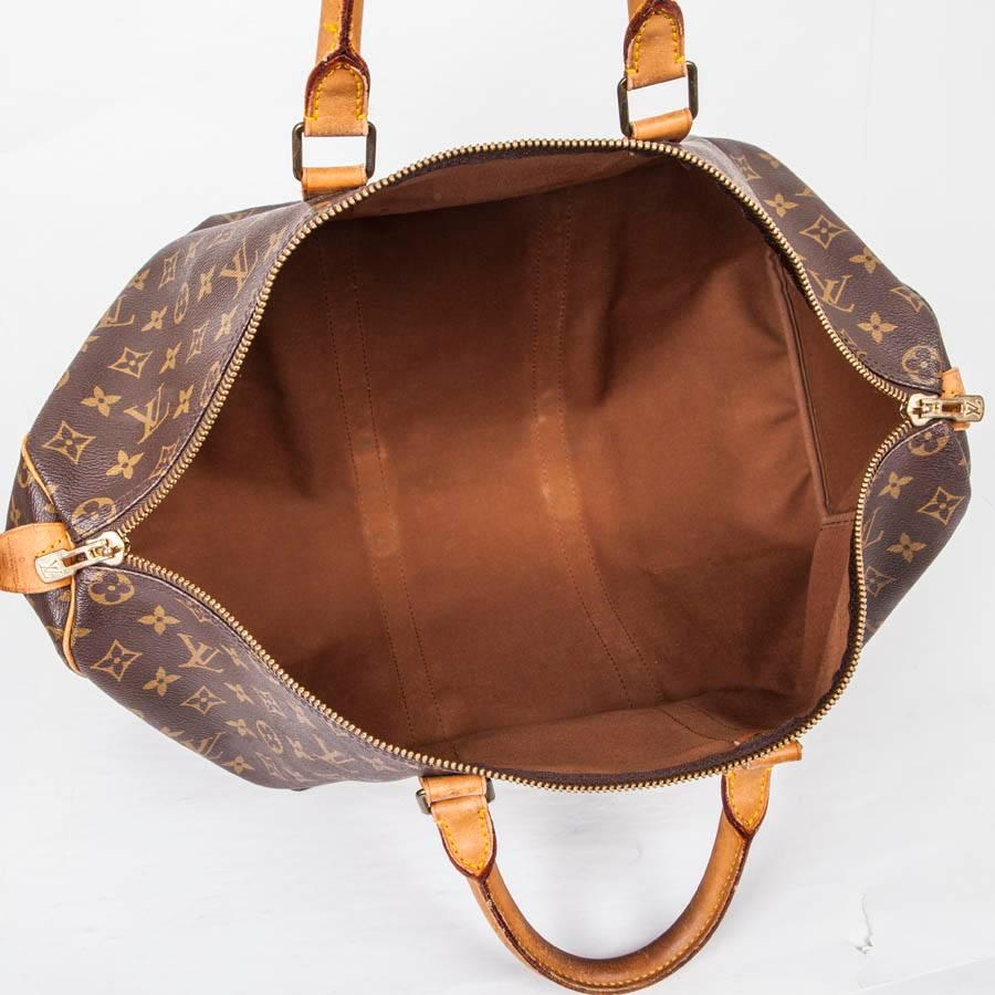  Louis Vuitton Keepall 50 Vintage Bag in Brown Monogram Canvas 6