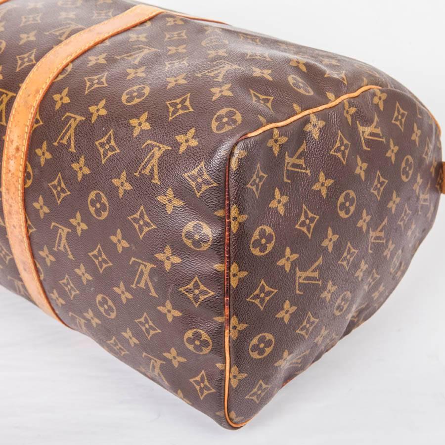  Louis Vuitton Keepall 50 Vintage Bag in Brown Monogram Canvas 3