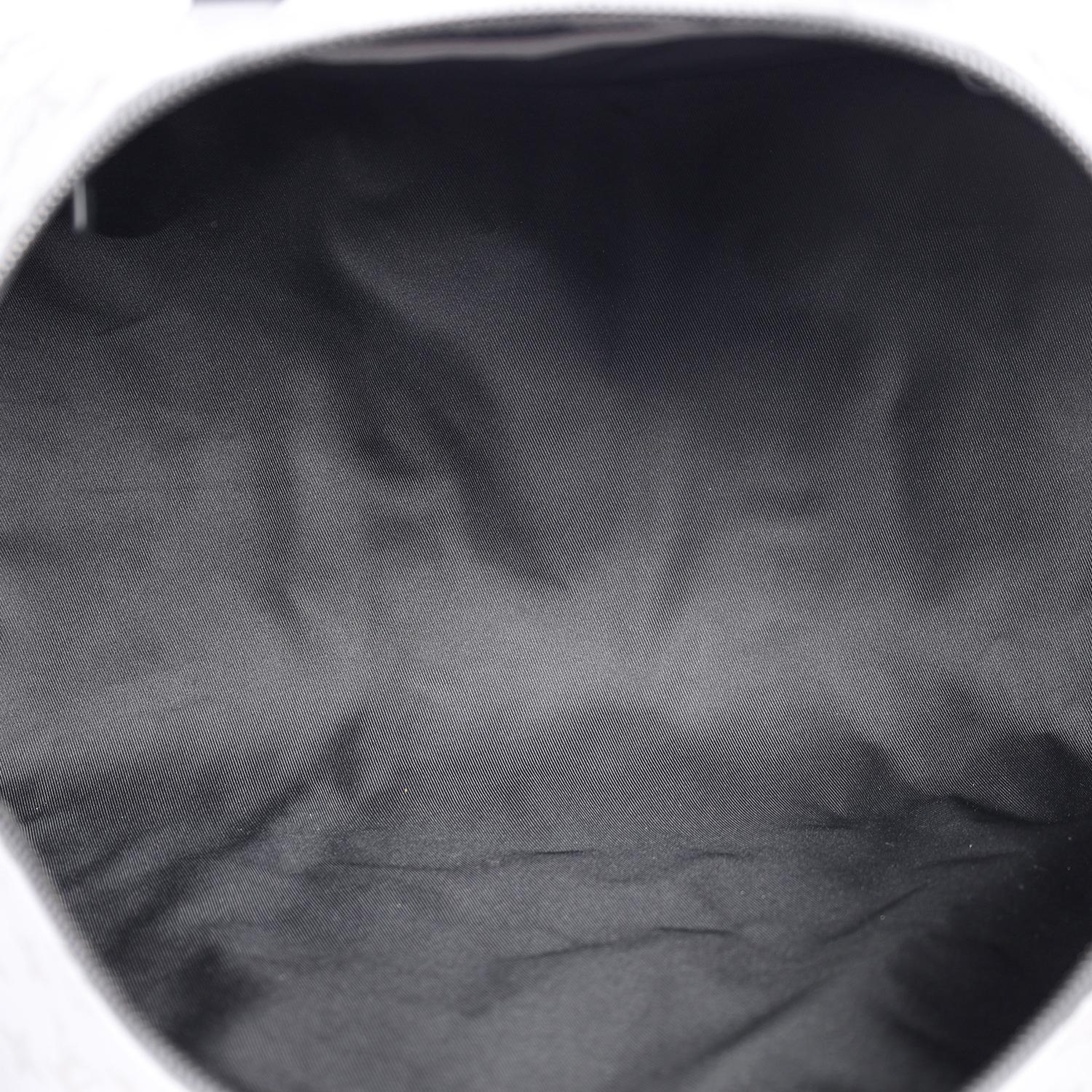 LOUIS VUITTON Keepall 50B Bandouliere Grey For Sale 7