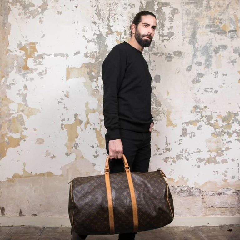 celebrity louis vuitton keepall 50