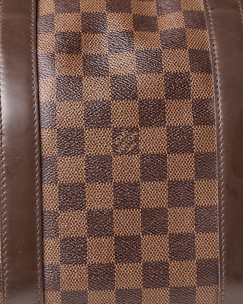 Louis Vuitton Keepall 55 Bandouliere Damier Ebene im Angebot 6