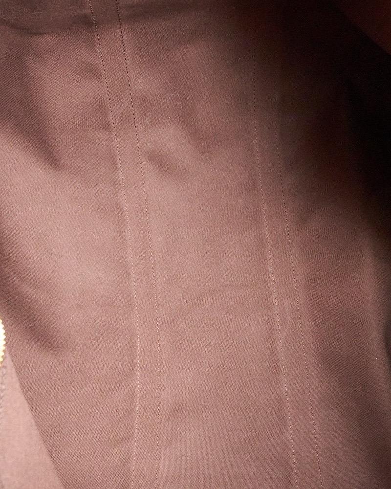 Louis Vuitton Keepall 55 Bandouliere Damier Ebene im Angebot 9