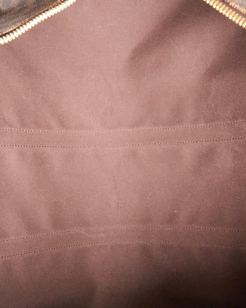 Louis Vuitton Keepall 55 Bandouliere Damier Ebene im Angebot 10