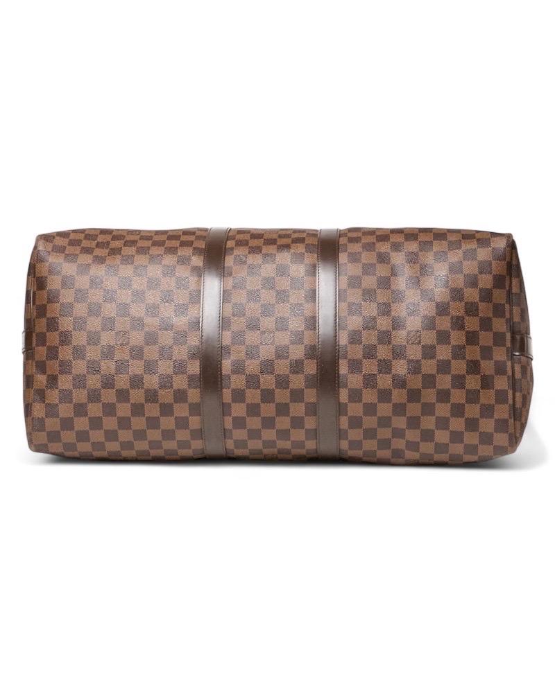 Louis Vuitton Keepall 55 Bandouliere Damier Ebene im Angebot 2