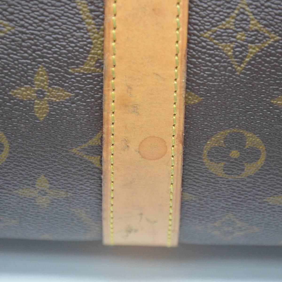 Louis Vuitton Keepall 55 Monogram Duffle Bag 3