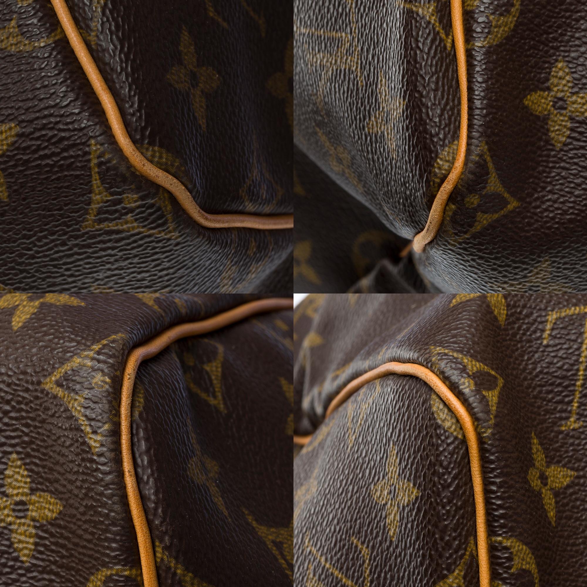 Louis Vuitton Keepall 55 Travel bag in brown Monogram canvas , GHW 6