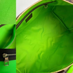 LOUIS VUITTON Keepall 55 Trunk L'Oeil Monogram Tavel Borsa Duffle