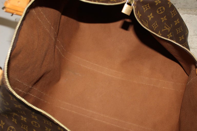 Louis Vuitton Keepall 60 in monogram canvas For Sale at 1stdibs