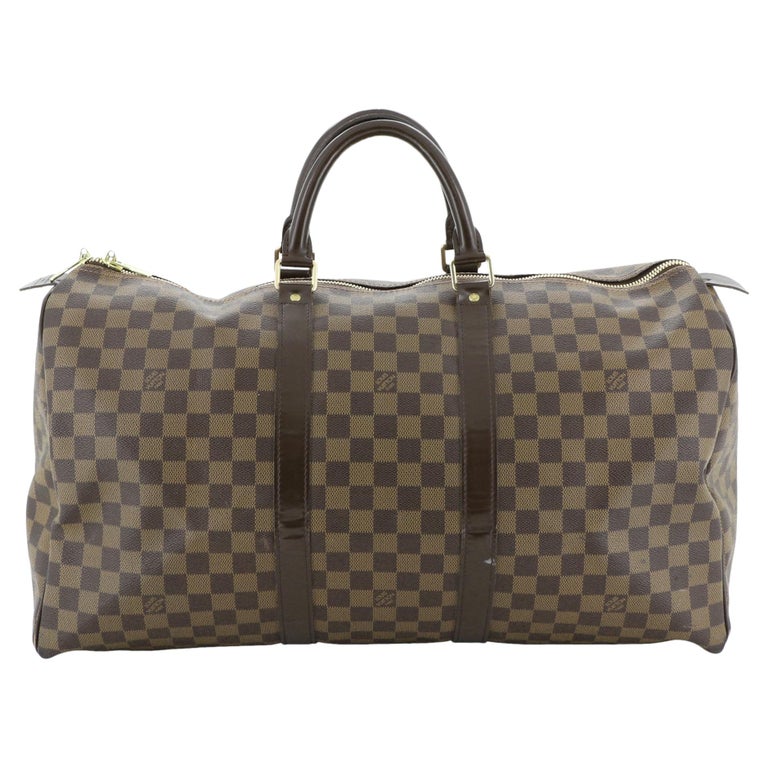 Louis Vuitton Keepall Bag Damier 50 For Sale at 1stdibs