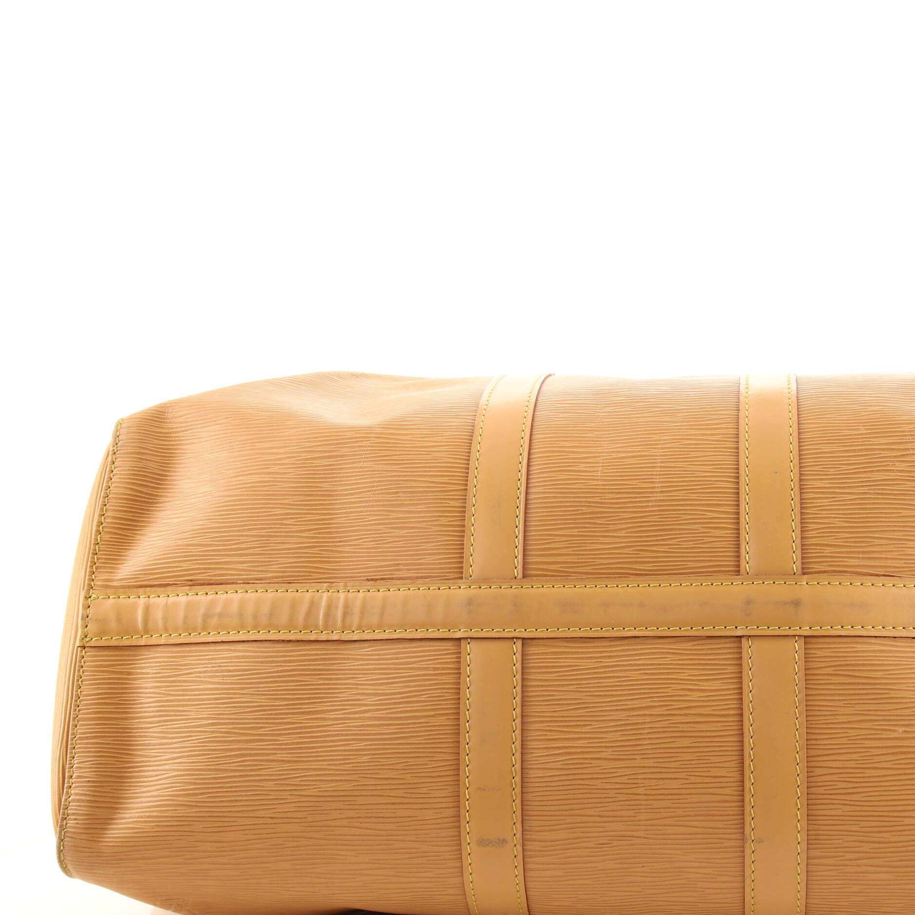 Louis Vuitton Keepall Bag Epi Leather 45 5
