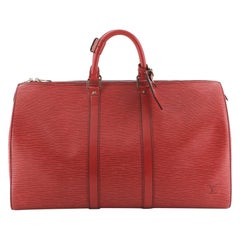 Louis Vuitton Keepall Bag Epi Leather 45