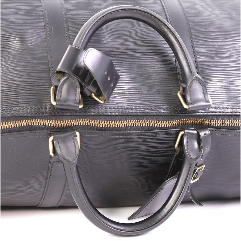 Louis Vuitton Keepall Bag Epi Leather 50 6