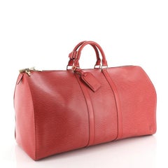 Louis Vuitton Keepall Bag Epi Leather 50