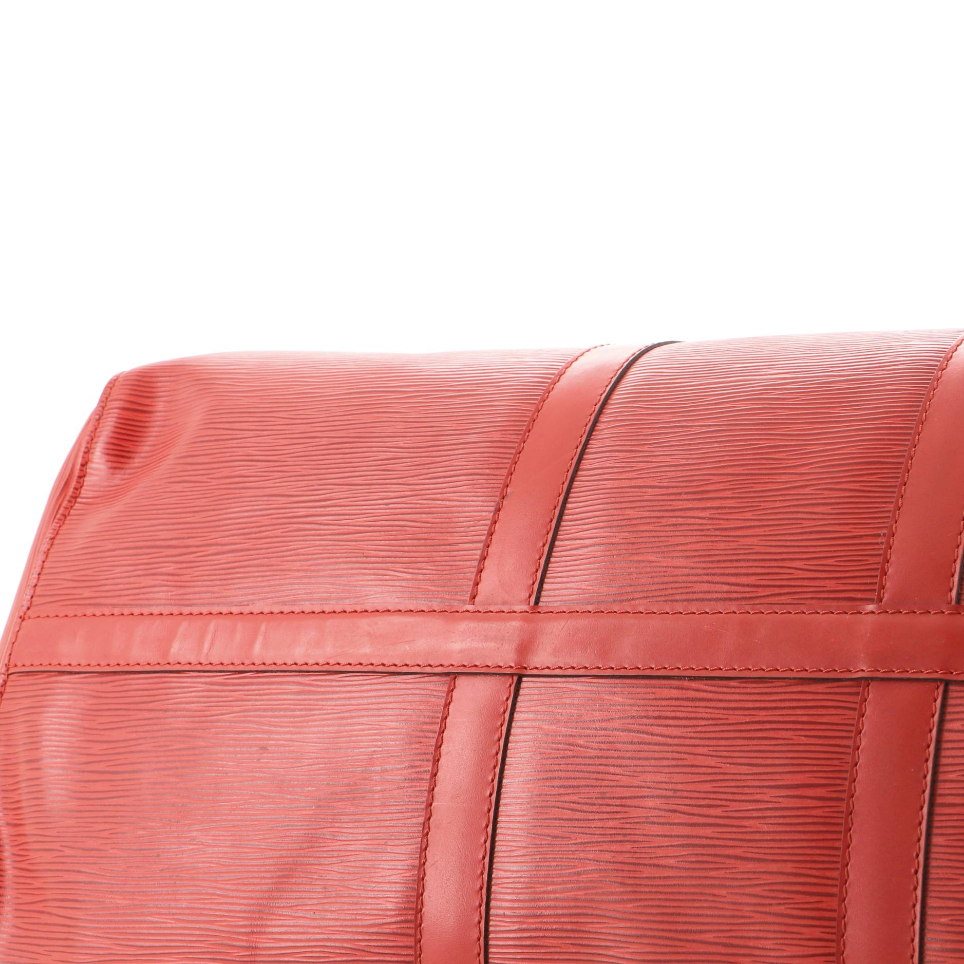 Louis Vuitton Keepall Bag Epi Leather 50 1
