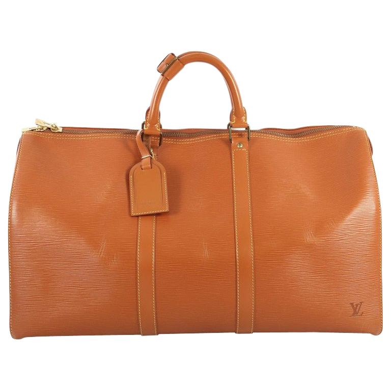 Louis Vuitton Keepall Bag Epi Leather 50