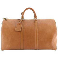 Louis Vuitton Keepall Bag Epi Leather 50