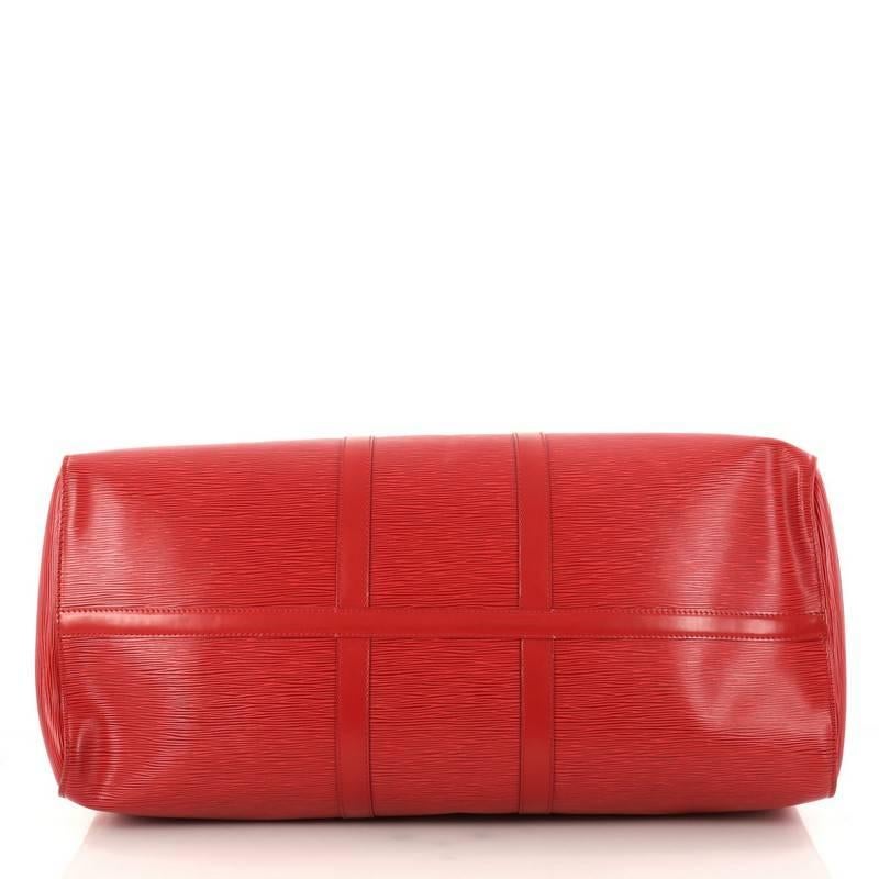 Women's  Louis Vuitton Keepall Bag Epi Leather 60 