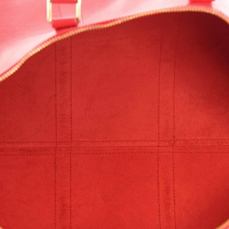  Louis Vuitton Keepall Bag Epi Leather 60  1