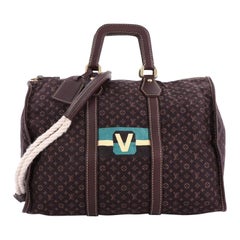 Louis Vuitton Keepall Bag Limited Edition Initiales Mini Lin